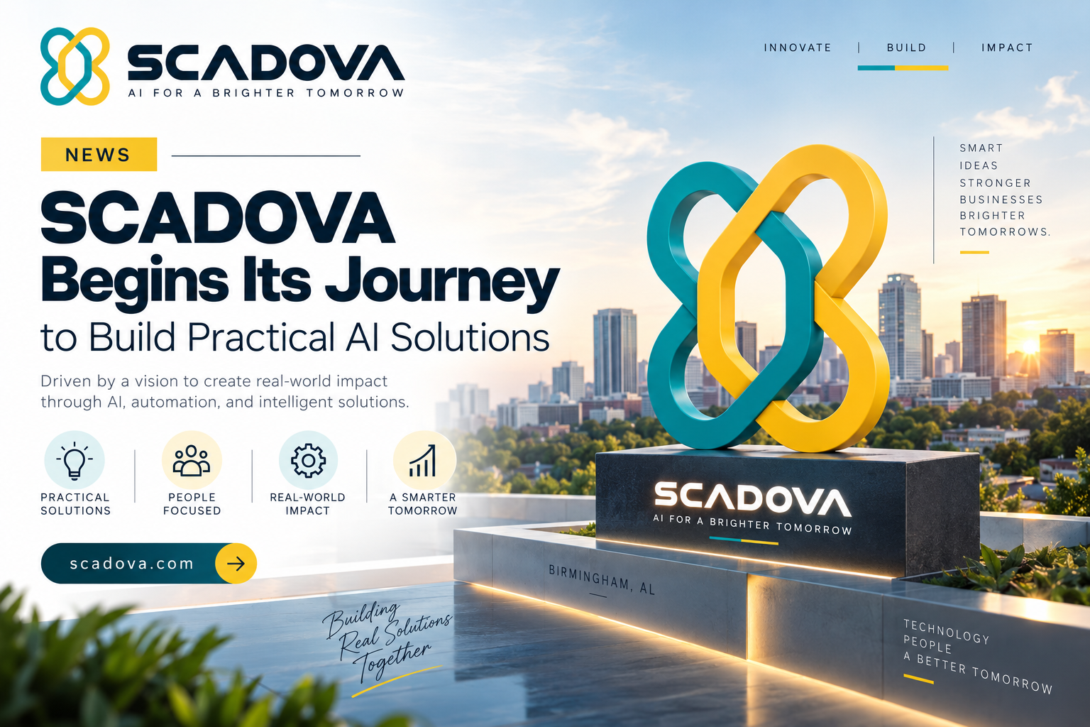 SCADOVA Begins Its Journey to Build Practical AI Solutions